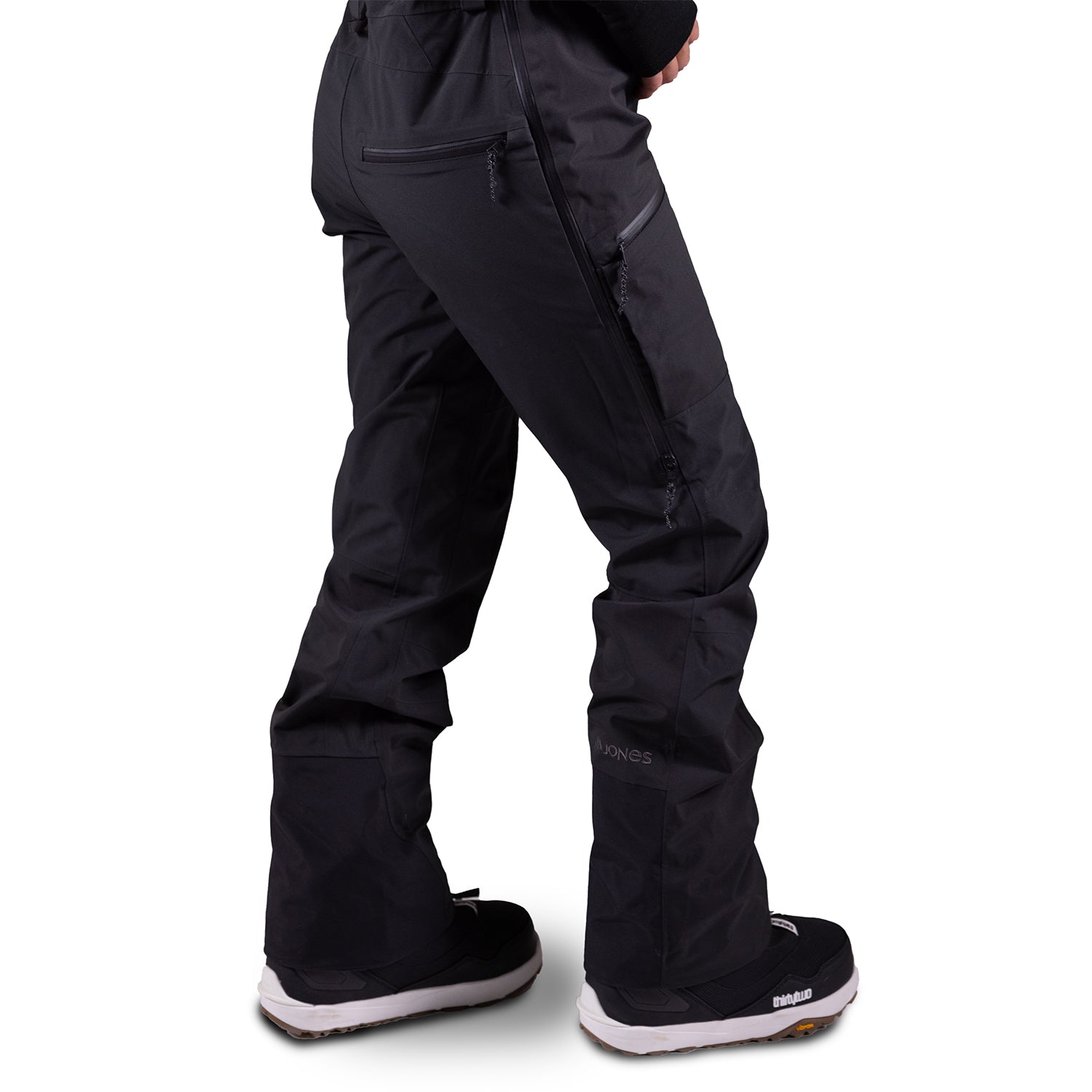 Jones Womens MTN Surf Bibs Stealth Black 5