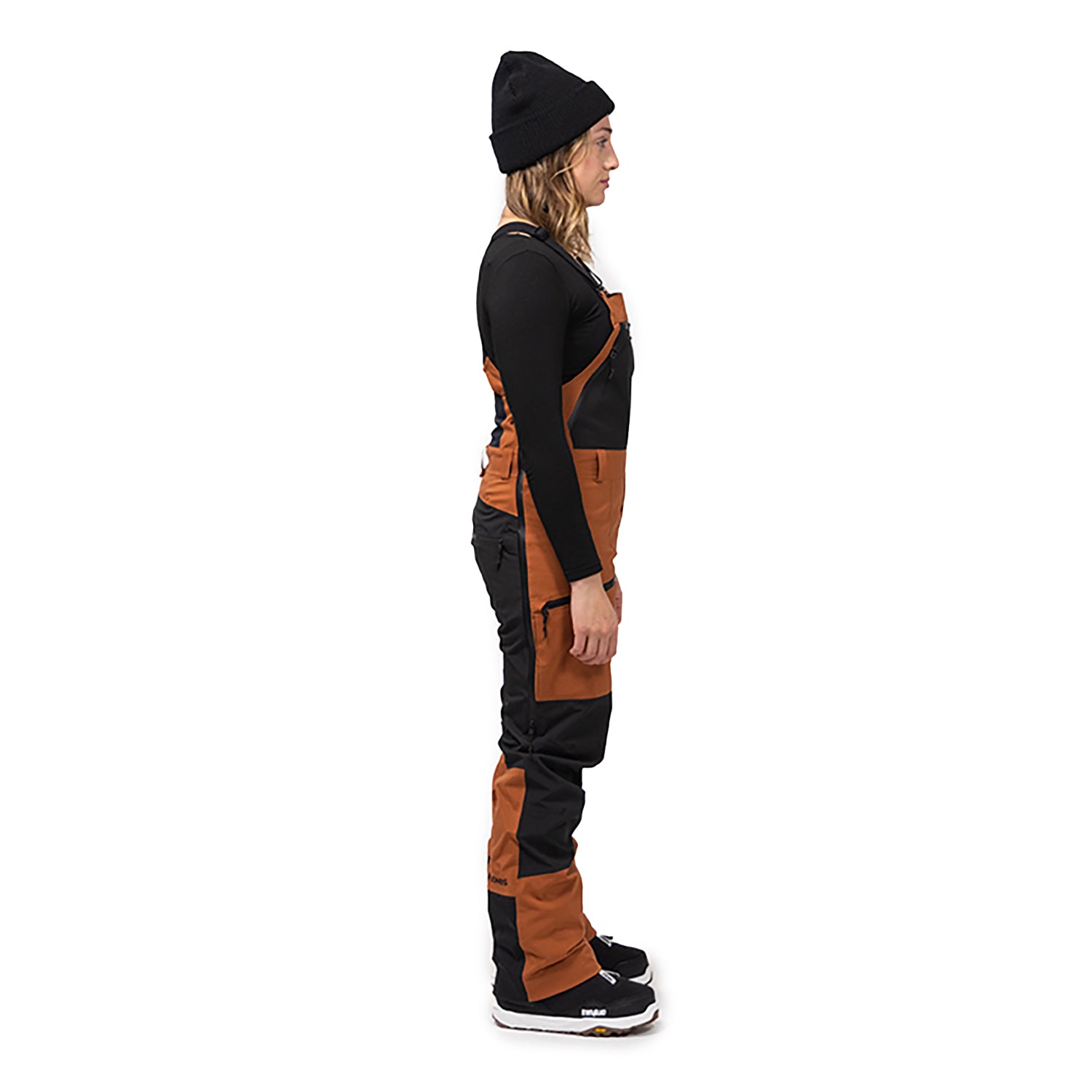 Jones Womens MTN Surf Bibs Terracotta 5