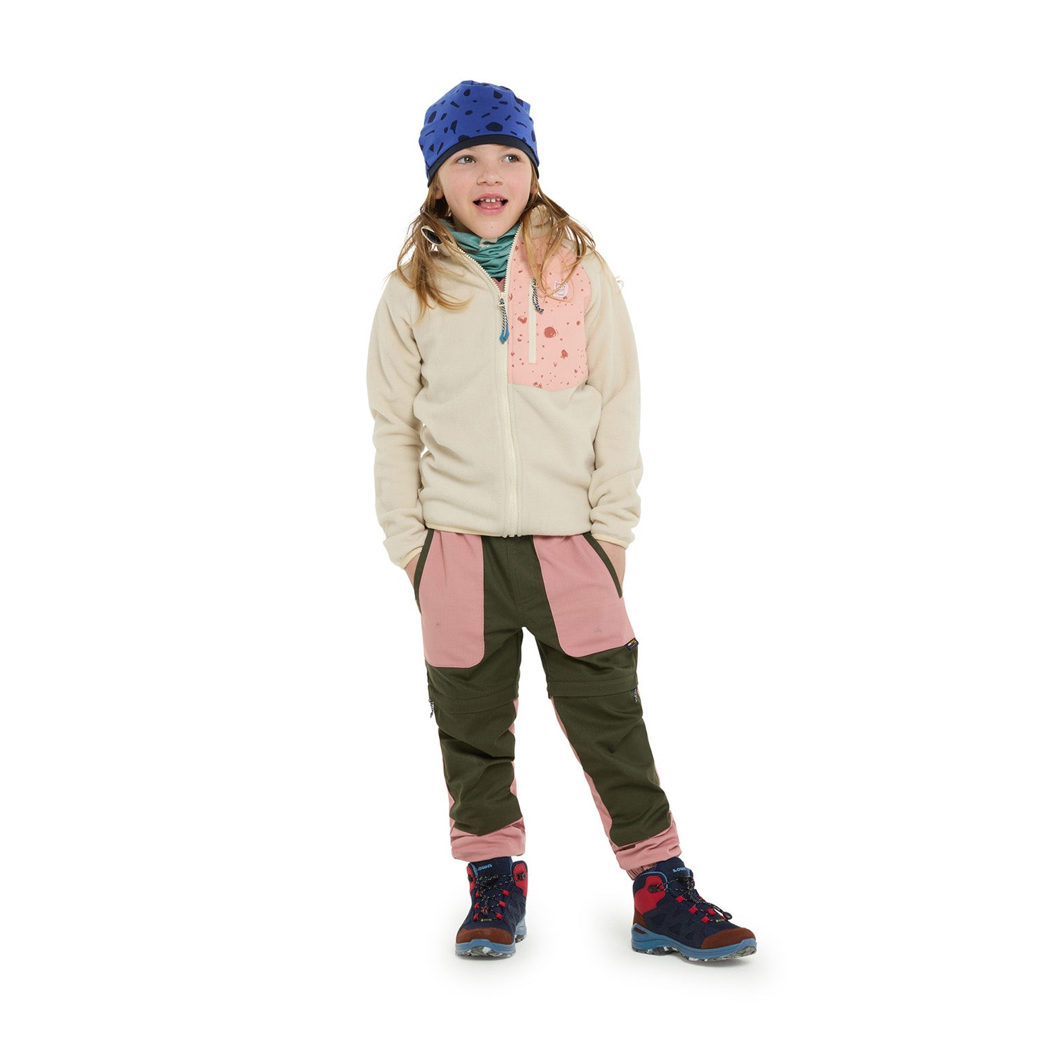 Namuk Kids Avan Bio Fleece Jacket Teddy Sunset rose 4