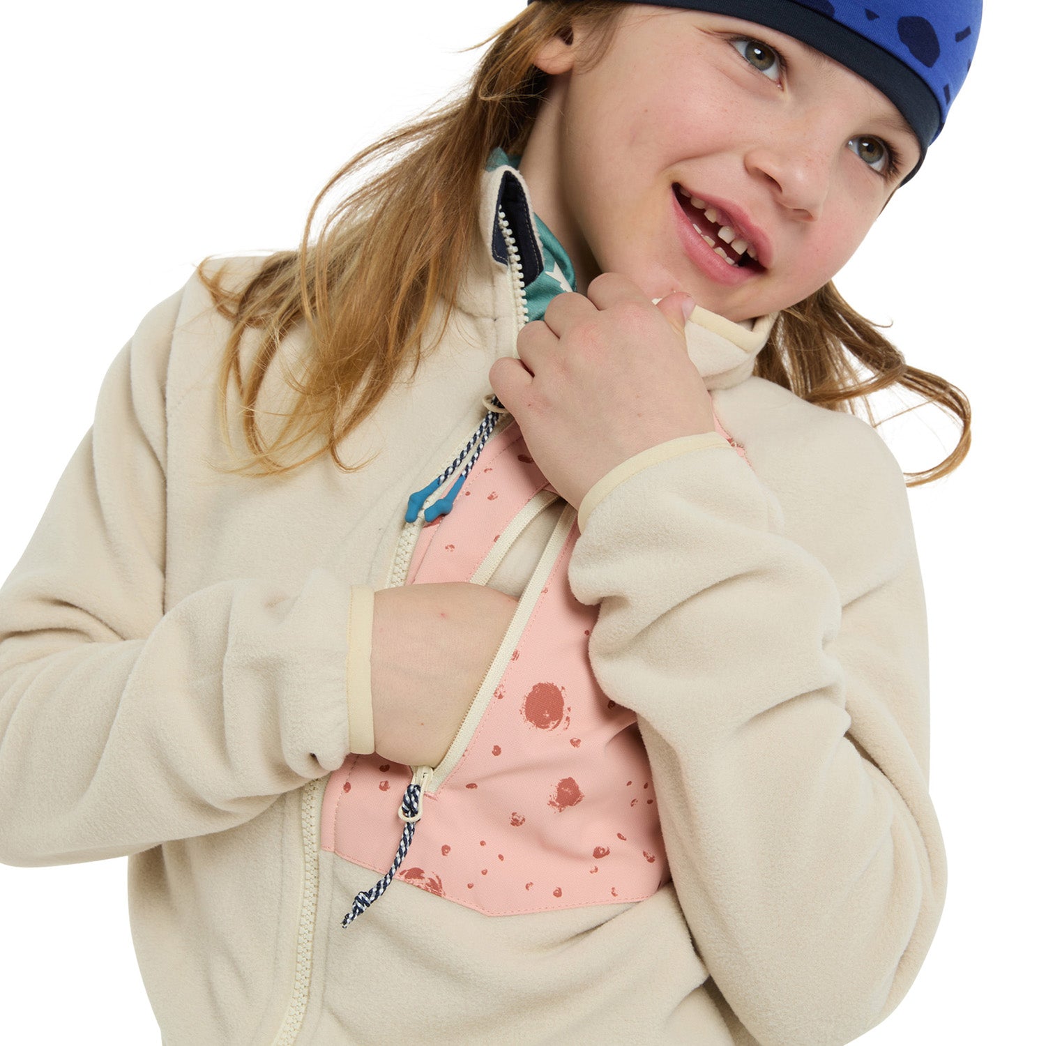 Namuk Kids Avan Bio Fleece Jacket Teddy Sunset rose 5