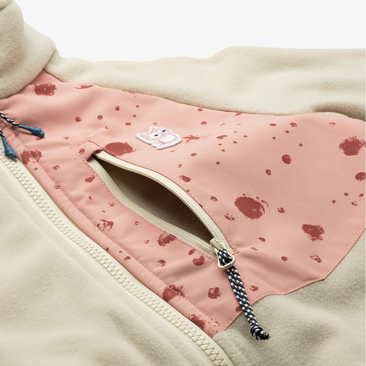 Namuk Kids Avan Bio Fleece Jacket Teddy Sunset rose 7