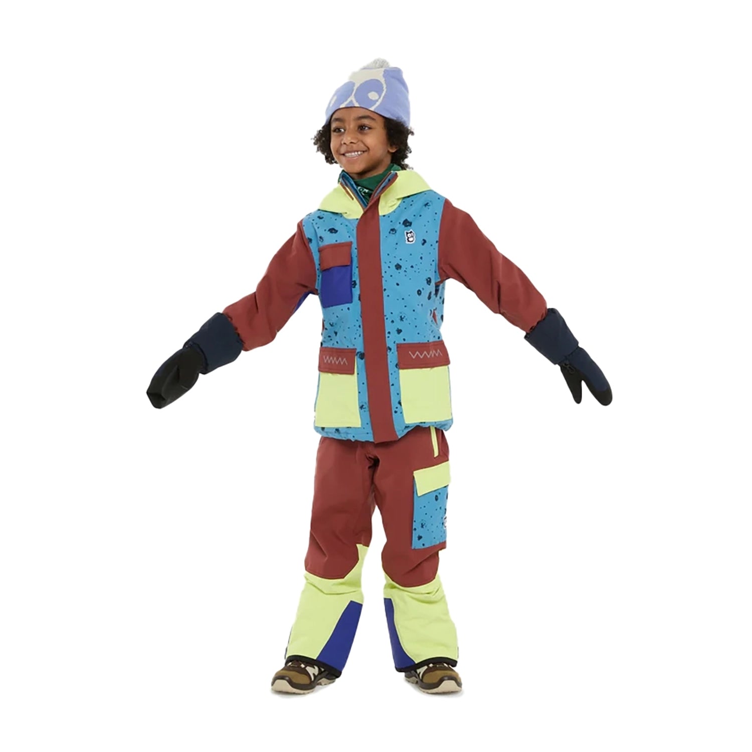 Namuk Kids Mission Snow Jacket Bluebalu Terra 4