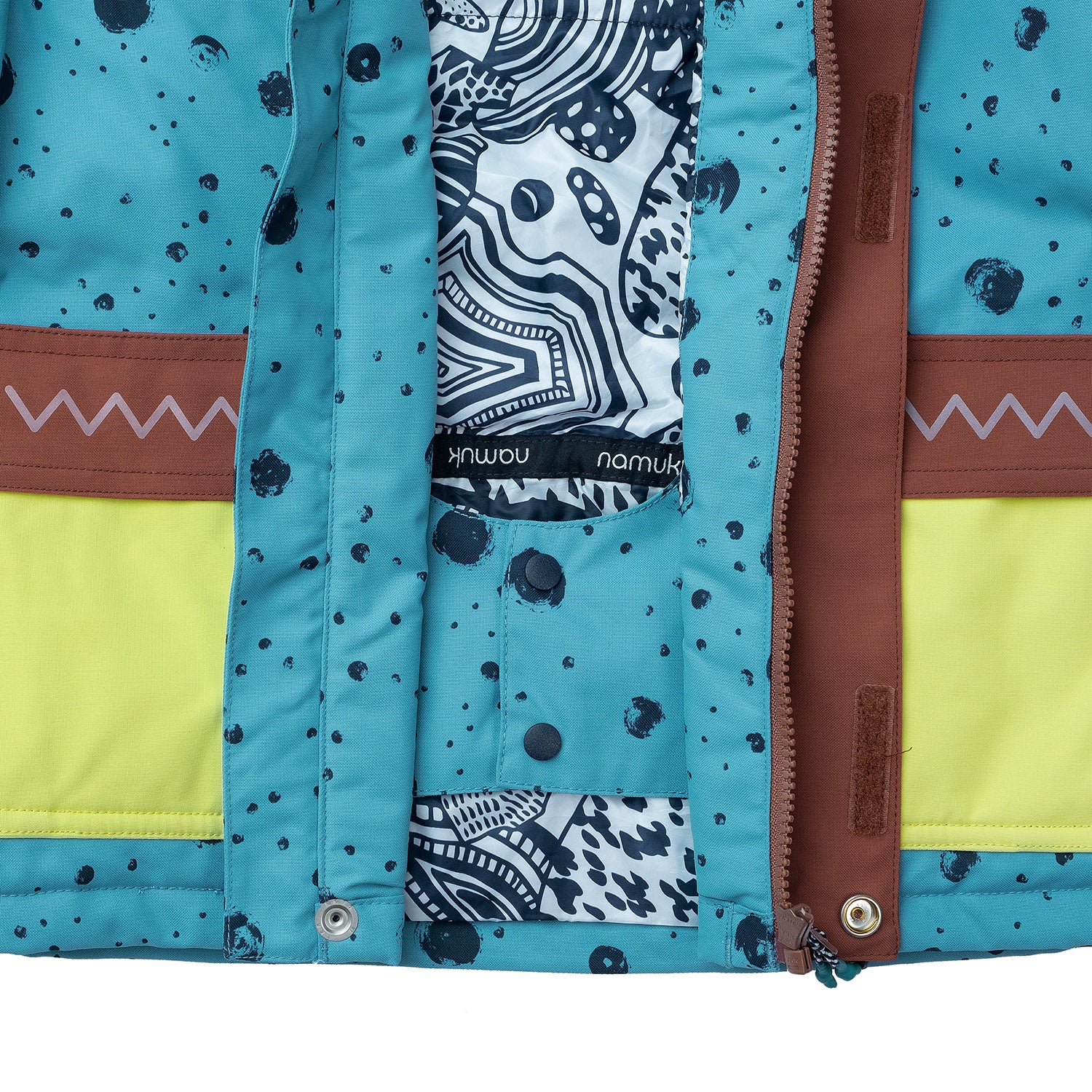 Namuk Kids Mission Snow Jacket Bluebalu Terra 9