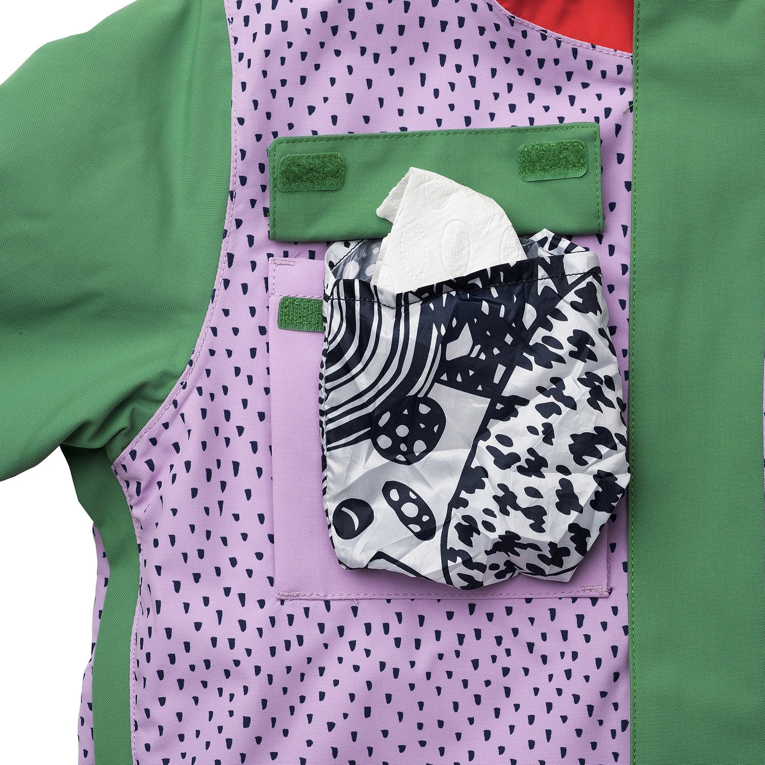 Namuk Kids Mission Snow Jacket Purple beans Wasabi 4