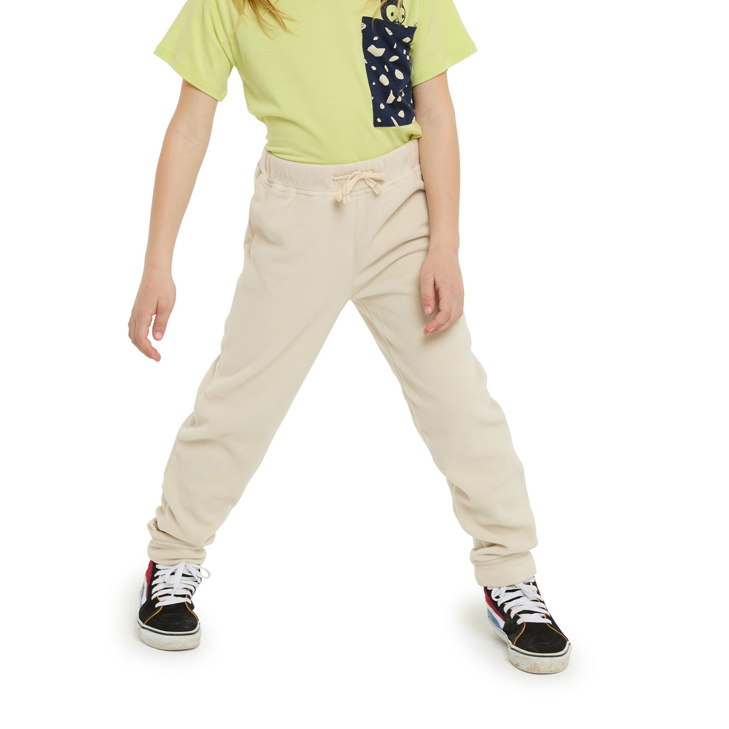 Namuk Kids Step Fleece Pants Teddy Sunset rose 4