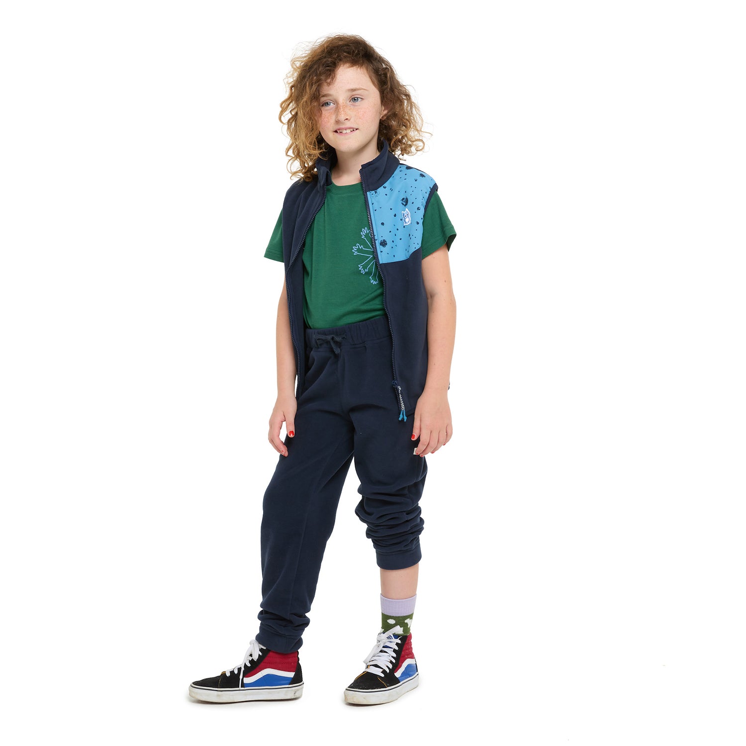 Namuk Kids Step Fleece Pants True navy Bluebalu 3