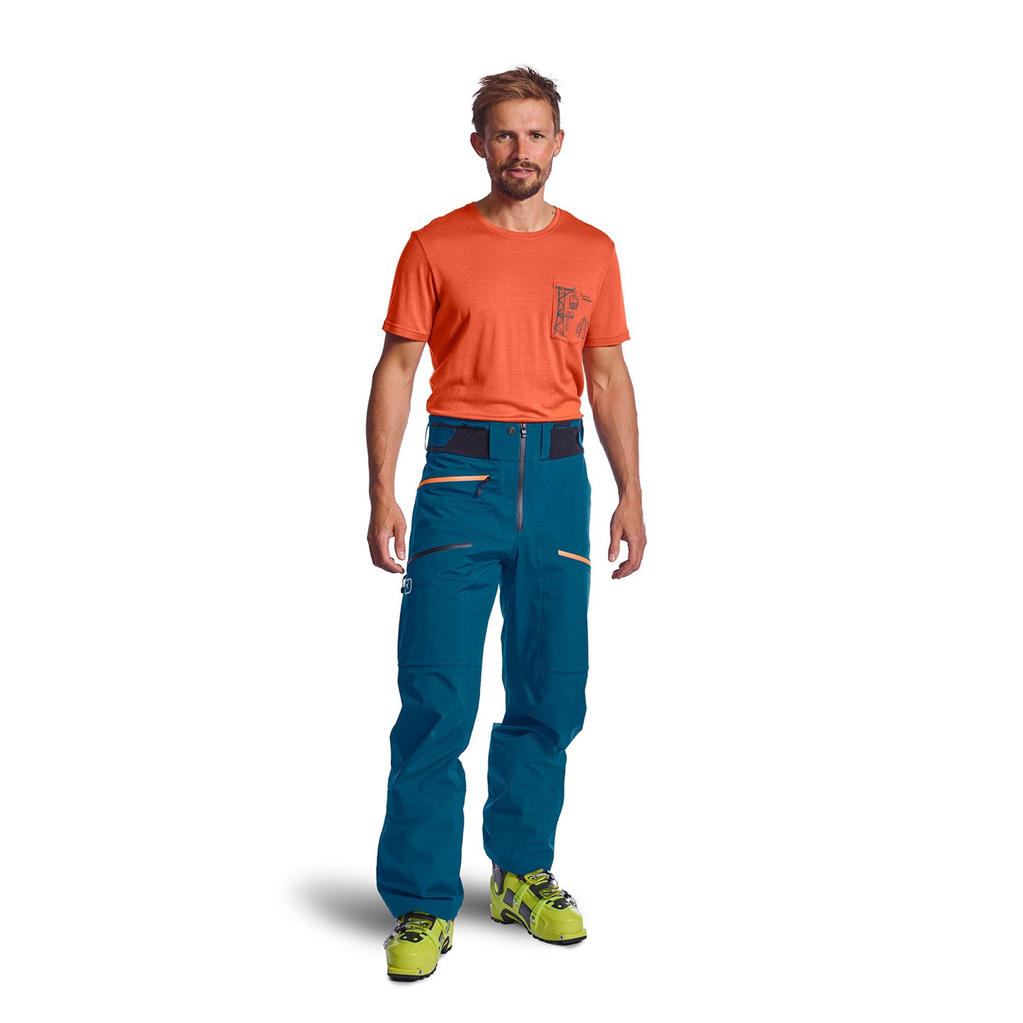 Ortovox Men's 3L Deep Shell Pants