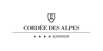 The logo of Verbier hotel, Cordée des Alpes