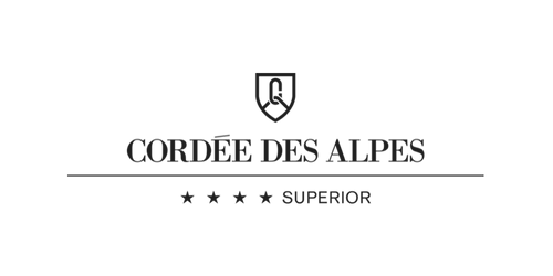 The logo of Verbier hotel, Cordée des Alpes