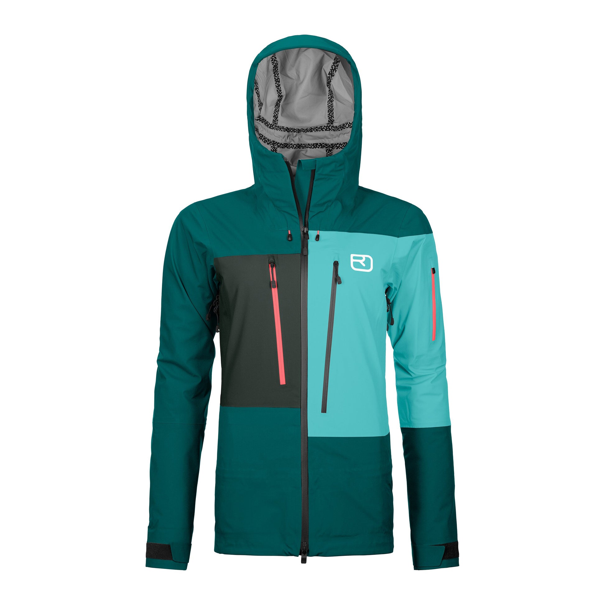 Deep shell jacket pacific green