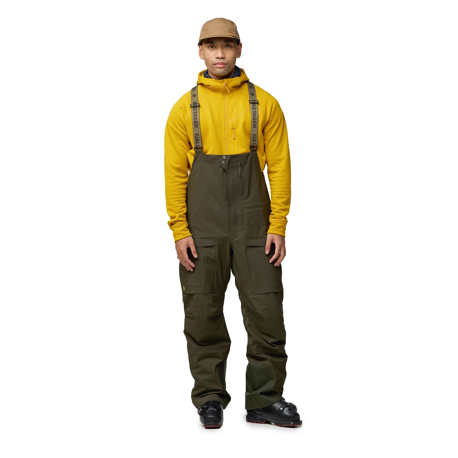 Fjallraven Mens Bergtagen GTX Touring Bibs Deep Forest 3