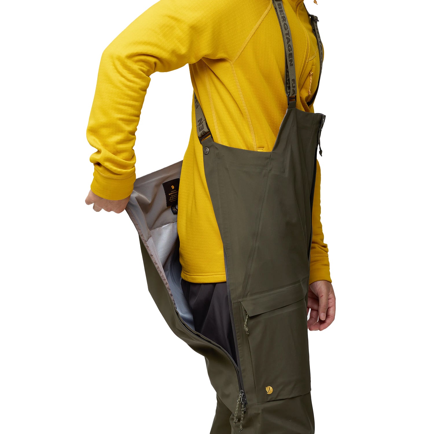 Fjallraven Mens Bergtagen GTX Touring Bibs Deep Forest 6
