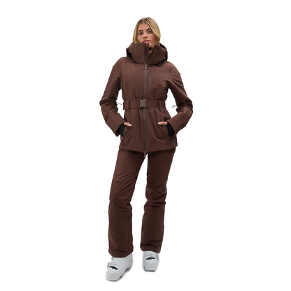 Halfdays Womens Aston Jacket Spiked Cocoa 2