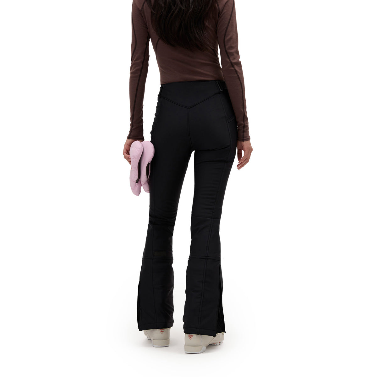 Halfdays Womens Emma Soft Shell Pant Black 6