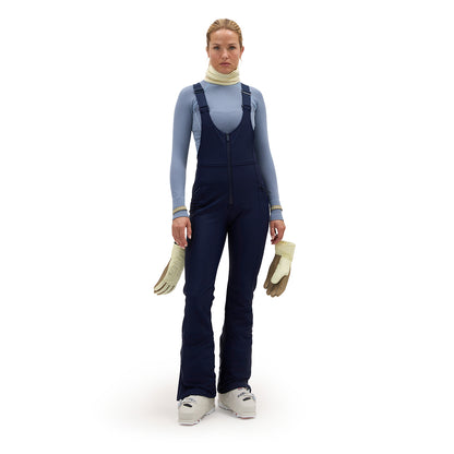 Halfdays Womens Isabel Soft Shell Bib Pant Navy 2