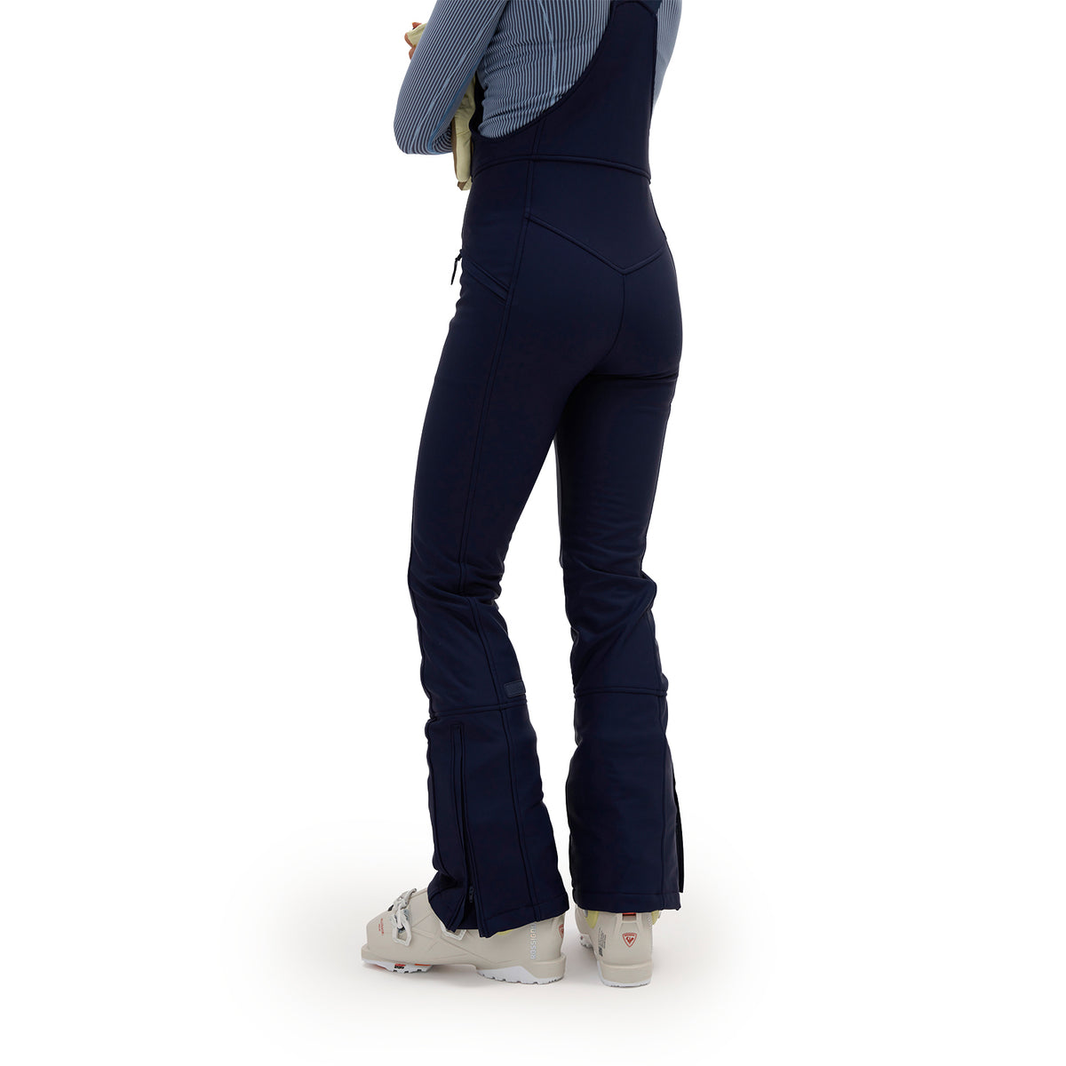 Halfdays Womens Isabel Soft Shell Bib Pant Navy 7