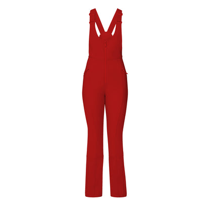 Halfdays Womens Isabel Soft Shell Bib Pant Rouge 1