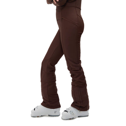 Halfdays Womens Isabel Soft Shell Bib Pant Spiked Cocoa 5