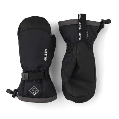 Hestra Gauntlet Czone Jr Mitt Black Grey 1