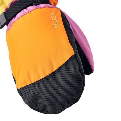 Hestra Gauntlet Czone Jr Mitt Orange Multi 2