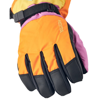 Hestra Gauntlet Czone Jr Orange Multi 2