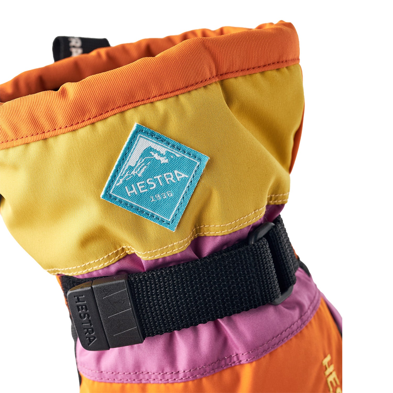 Hestra Gauntlet Czone Jr Orange Multi 4