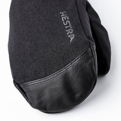 Hestra Powder Gauntlet Mitt Black 2