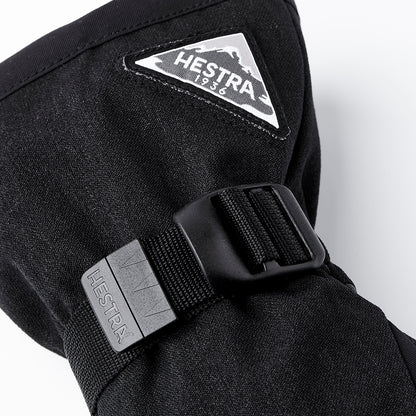 Hestra Powder Gauntlet Mitt Black 3