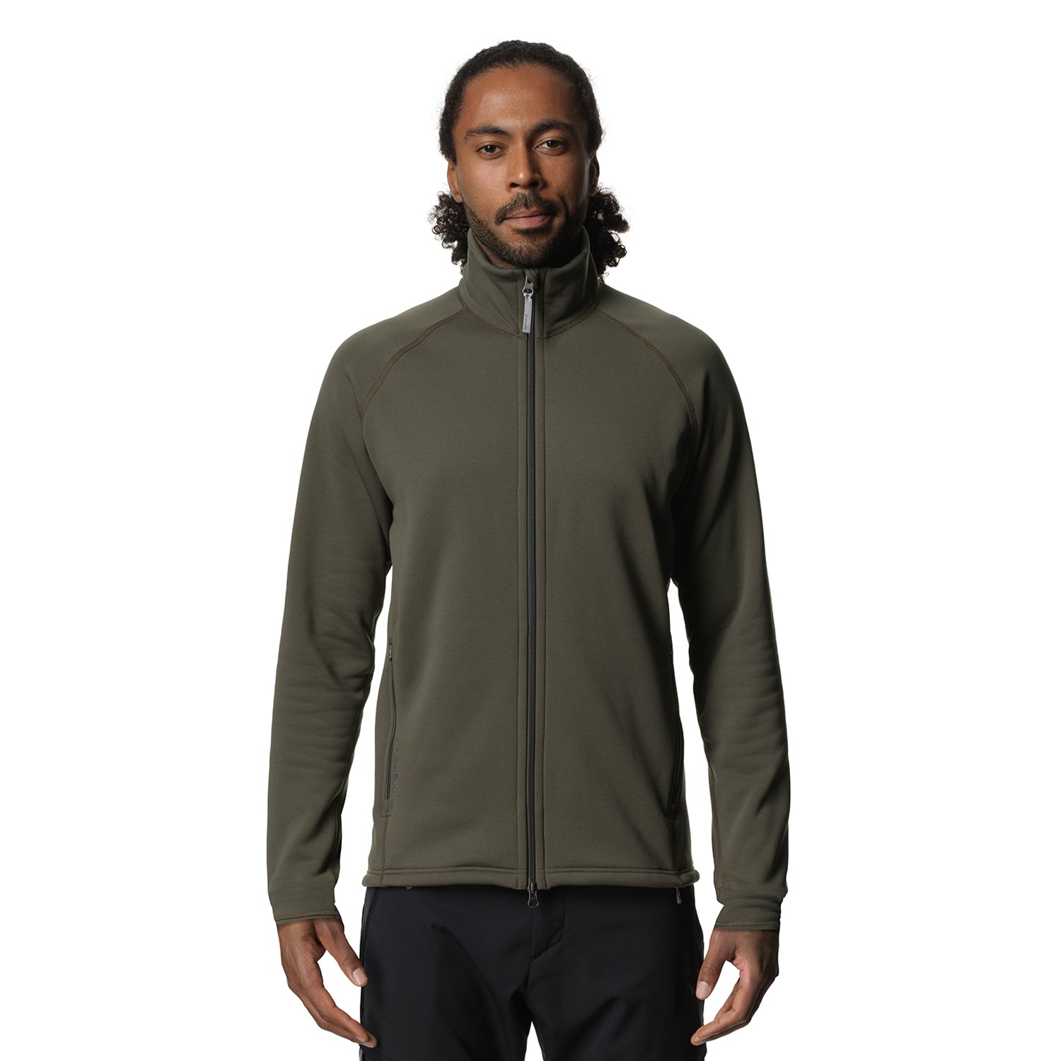 Houdini Mens Power Up Jacket Baremark Green 2