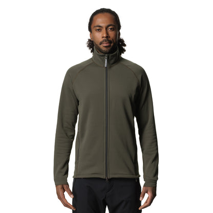 Houdini Mens Power Up Jacket Baremark Green 2