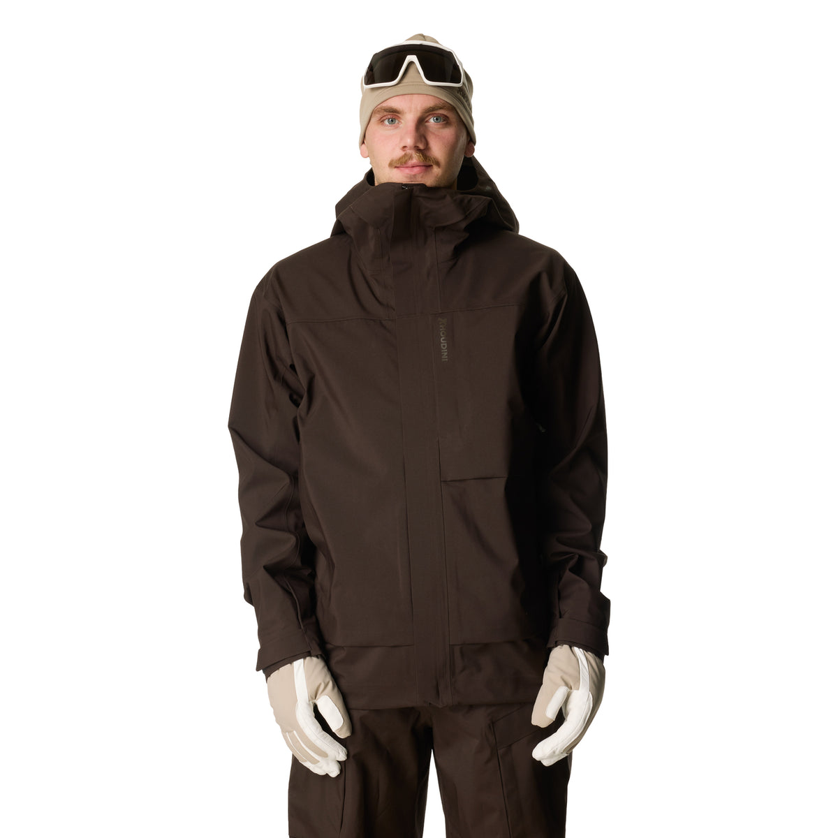 Houdini Mens Rollercoaster Jacket Brown Illusion 2