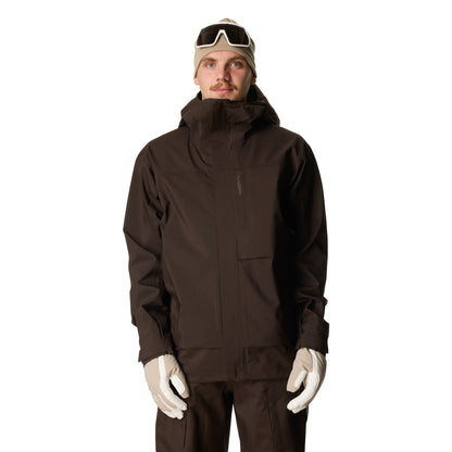 Houdini Mens Rollercoaster Jacket Brown Illusion 2
