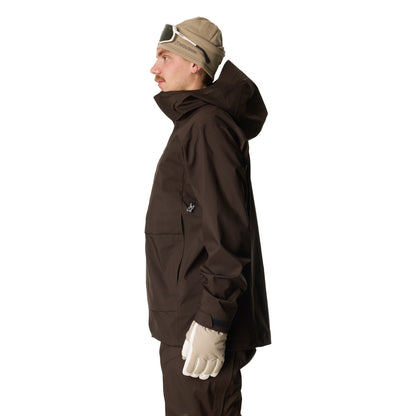 Houdini Mens Rollercoaster Jacket Brown Illusion 3