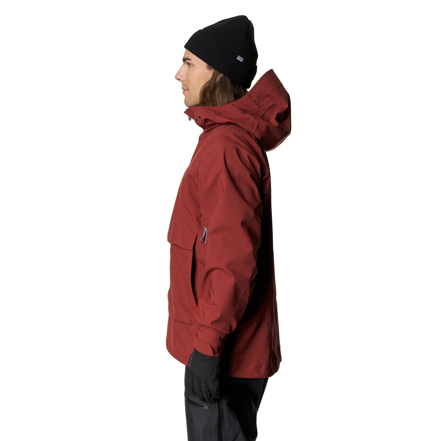 Houdini Mens Rollercoaster Jacket Deep Red 4