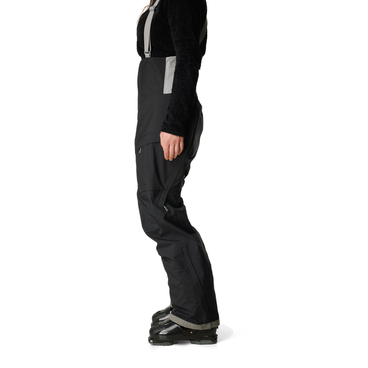 Houdini Womens Rollercoaster Bib Pants True Black 3