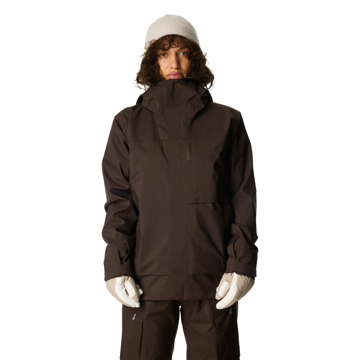 Houdini Womens Rollercoaster Jacket Brown Illusion 2