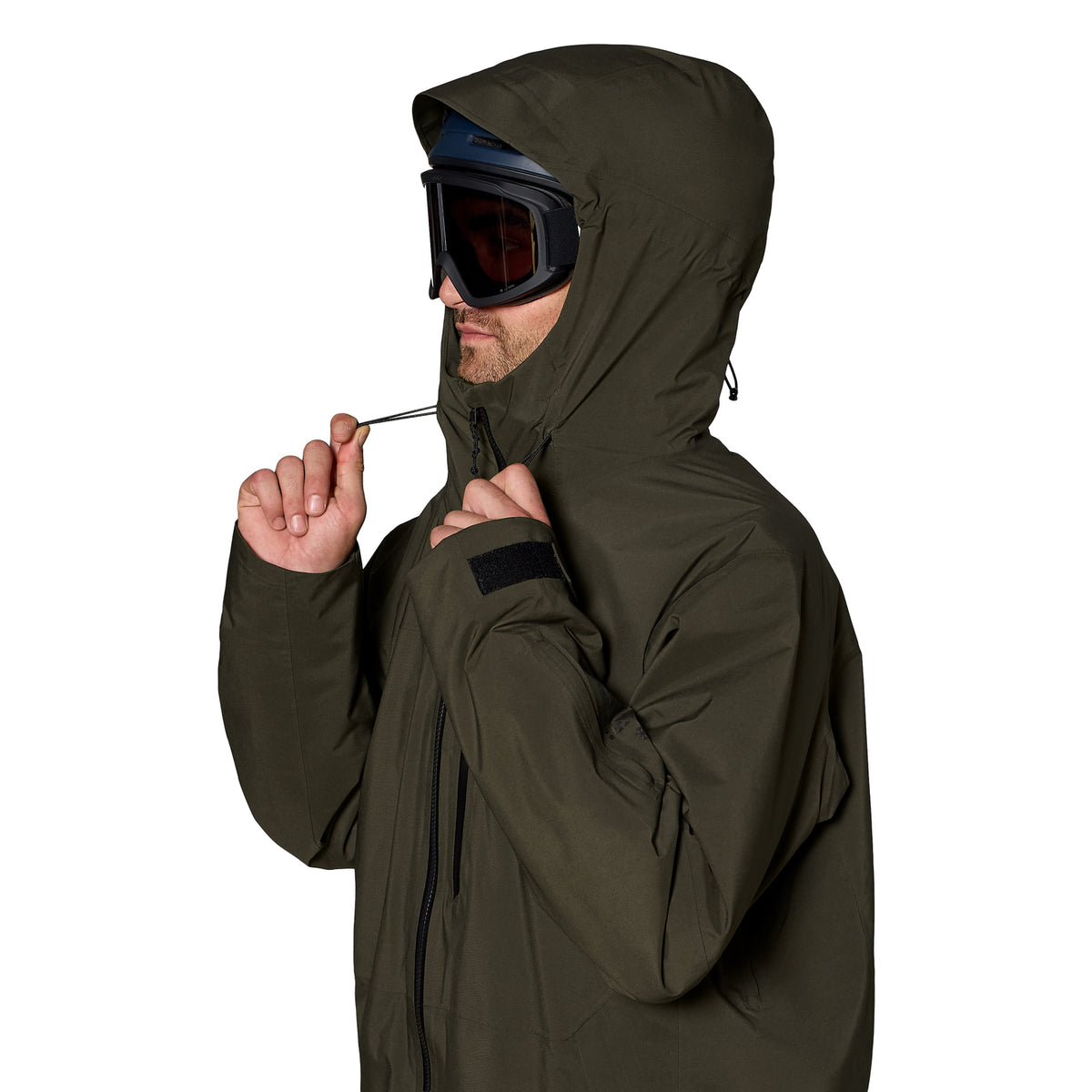 Jones Mens Deeper GTX Insulated Jacket Midnight Green 3
