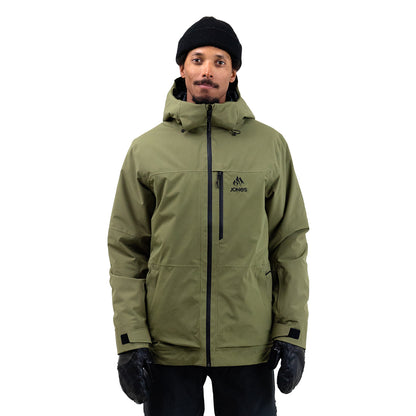 Jones Mens MTN Surf Insulated Parka Moss Green 2