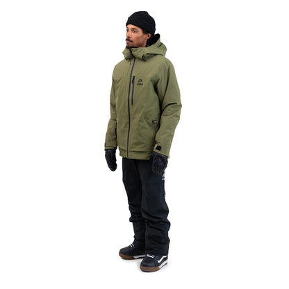 Jones Mens MTN Surf Insulated Parka Moss Green 4