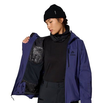 Jones Womens Deeper GTX Insulated Jacket Eclipse Blue 5