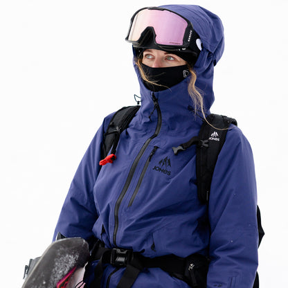 Jones Womens Deeper GTX Insulated Jacket Eclipse Blue 7