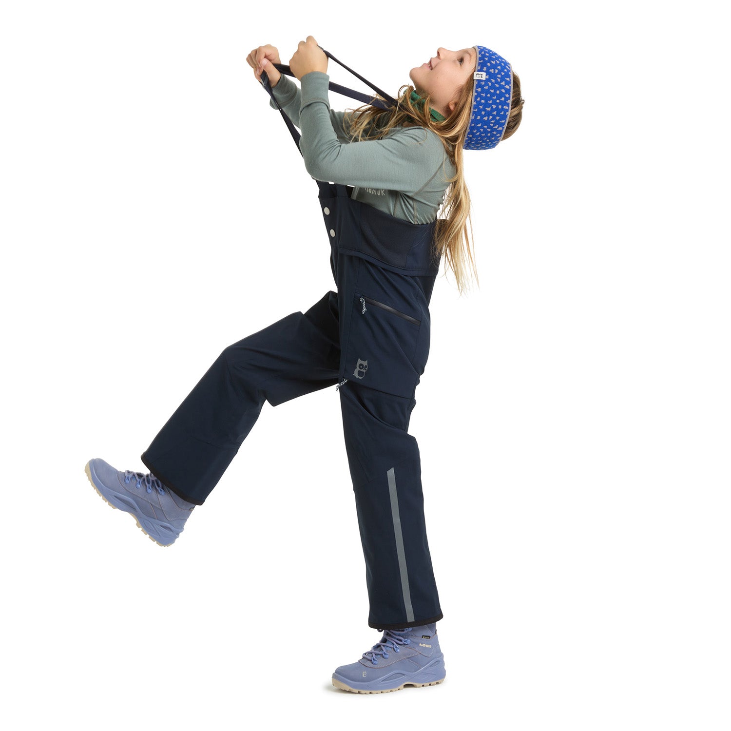 Namuk Kids Dait 3 Layer All Season Bib Pants True Navy 3