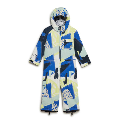 Namuk Kids Quest Snow Overall Blue marin Lime 2