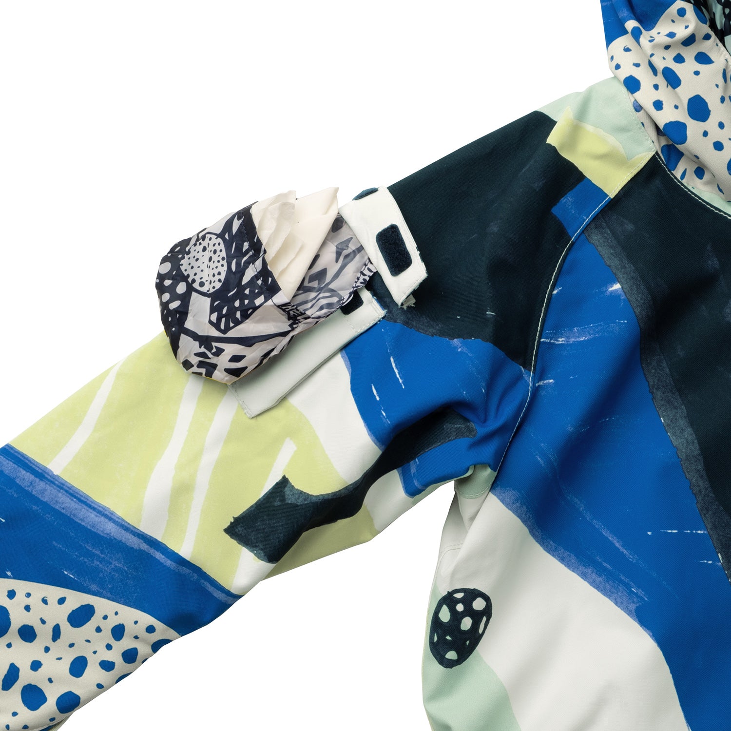 Namuk Kids Quest Snow Overall Blue marin Lime 7