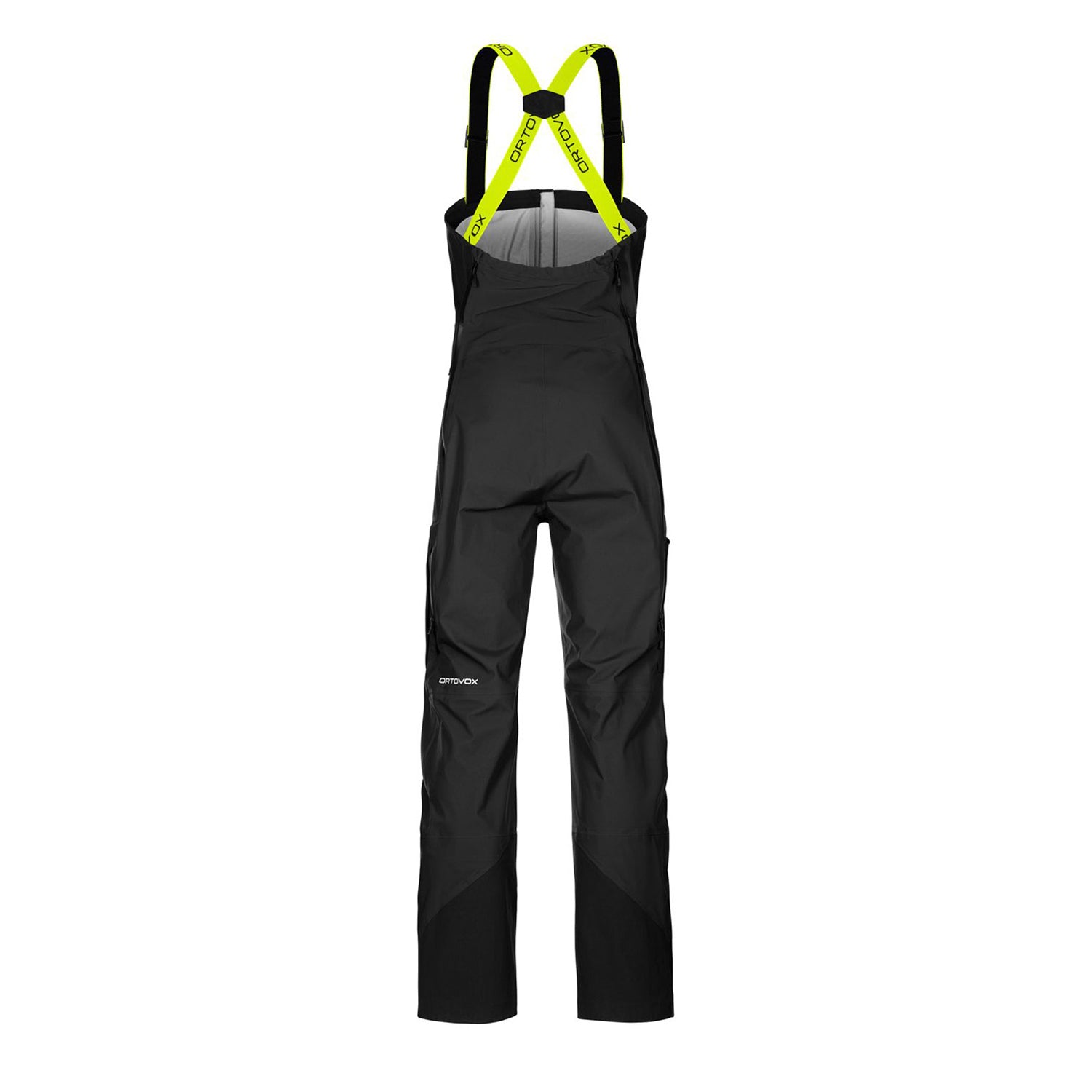 Ortovox Mens 3L Deep Shell Bib Pants Black Raven 2