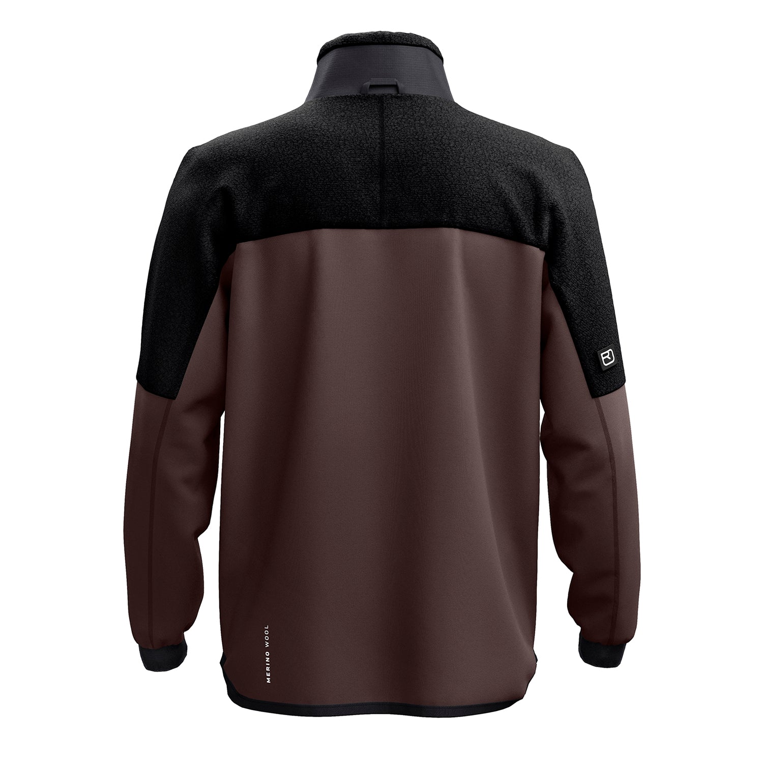 Ortovox Mens Fleece Teddy Jacket Black Raven 2