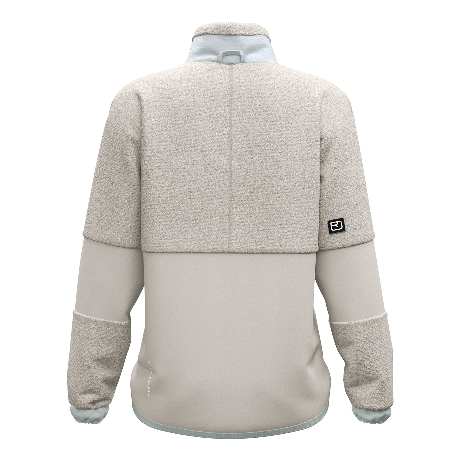 Ortovox Womens Fleece Teddy Jacket White Tea 2