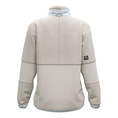 Ortovox Womens Fleece Teddy Jacket White Tea 2
