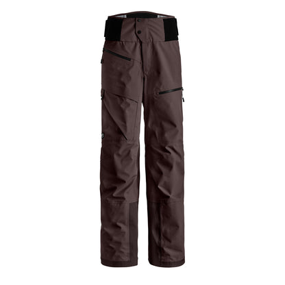 Ortovox Womens Ravine Plus 3L Pants Dark Chestnut 1