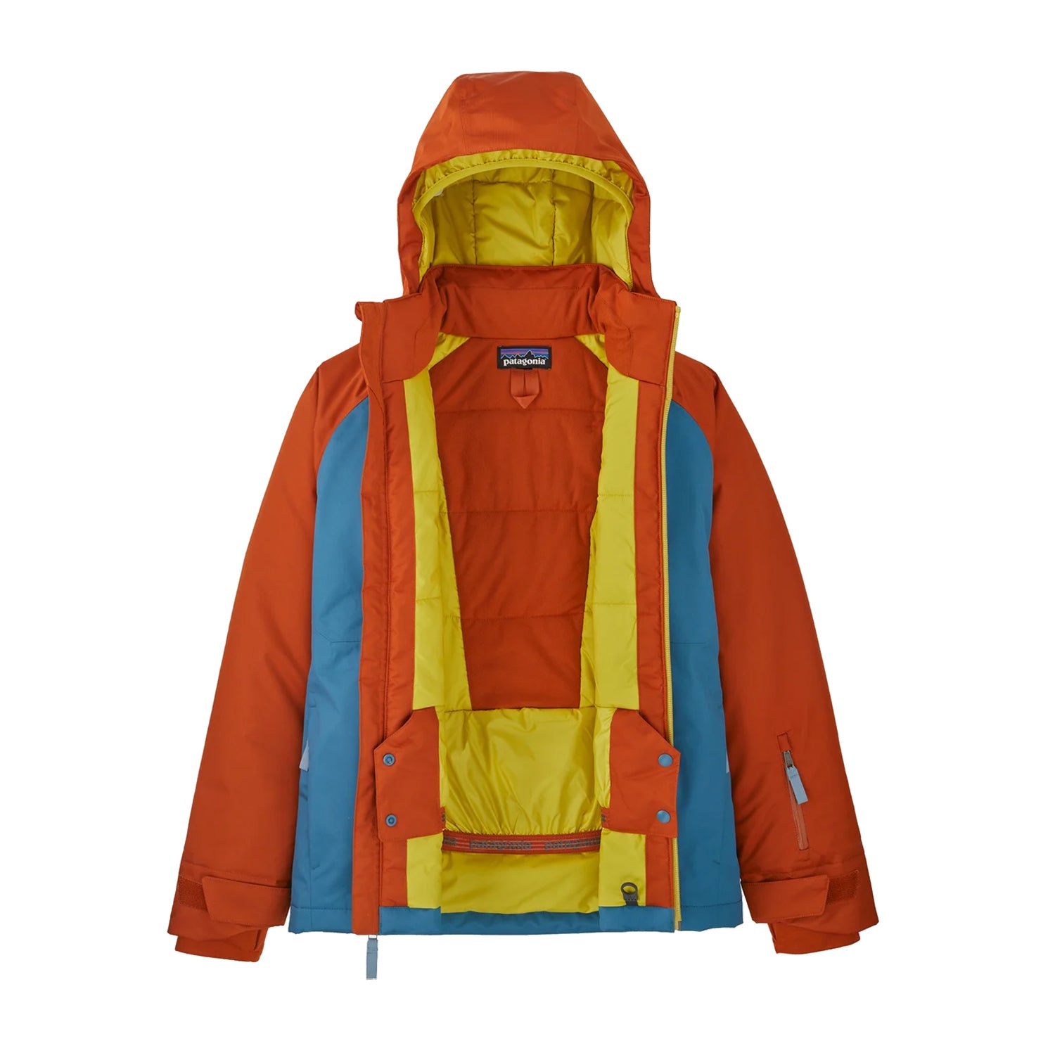 Patagonia Boys Snowshot Jacket Wavy Blue 3